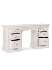 Julian Bowen Light Grey Clermont Dressing Table - Image 6 of 6