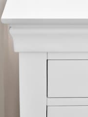 Julian Bowen Surf White Clermont Dressing Table - Image 4 of 6