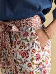 Joules Multi Tie Waist Pull On Trousers - Image 3 of 9