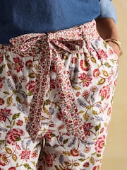 Joules Multi Tie Waist Pull On Trousers - Image 5 of 9