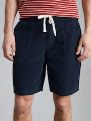 White Stuff Blue Lewes Cord Shorts - Image 1 of 6