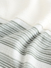Ecru/Green Textured Colour Block T-Shirt - Image 6 of 8