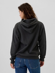 Gap Black Sequin Logo Hoodie - Image 2 of 4