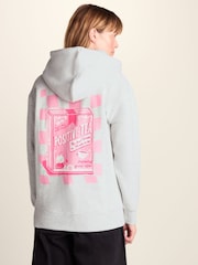 Tog 24 Positivity Supersoft Heavyweight Grafiskt Tryck Huvtröja - Bild 3 av 7