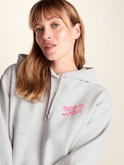 Tog 24 Positivity Supersoft Heavyweight Grafiskt Tryck Huvtröja - Bild 5 av 7
