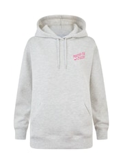 Tog 24 Positivity Supersoft Heavyweight Grafiskt Tryck Huvtröja - Bild 7 av 7