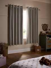 Jojo Maman Bébé Gingham Blackout Lined Curtains - Bild 4 von 7