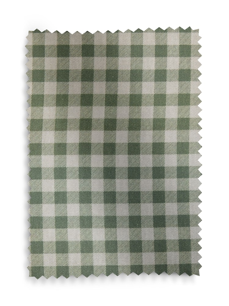 Jojo Maman Bébé Gingham Blackout Lined Curtains - Bild 6 von 6 Jojo Maman Bébé Gingham Blackout Lined Curtains - Bild 6 von 6