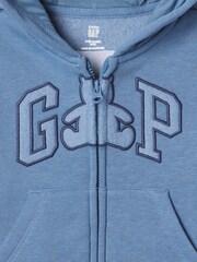 Sudadera con capucha y cremallera con logo vintage de Gap (recién nacido-24 meses) - Imagen 3 de 3