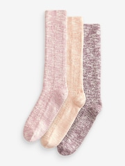 rožnata - Slouchy gležnjarji 3 Pack - Slika 1 iz 6