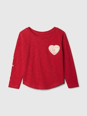 Gap Red Paddington Graphic Long Sleeve Top (6mths-5yrs) - Image 1 of 2