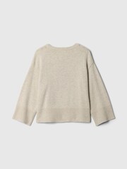 Gap Grey Paddington Split-Hem Jumper (6mths-5yrs) - Image 2 of 3