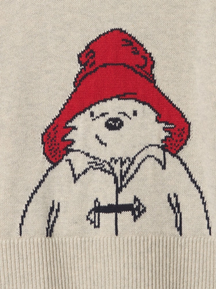Gap Grey Paddington Split-Hem Jumper (6mths-5yrs) - Image 3 of 3