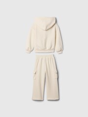 Gap Cream Paddington Vintage Soft Hoodie & Cargo Joggers Set (6mths-5yrs) - Image 2 of 3