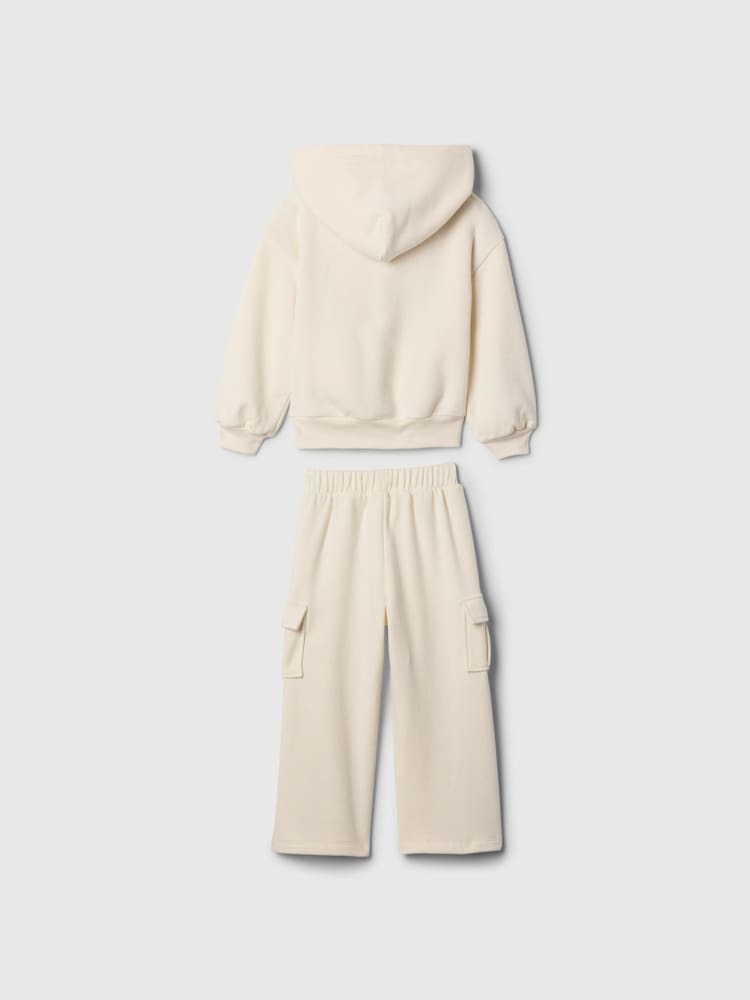 Gap Cream Paddington Vintage Soft Hoodie & Cargo Joggers Set (6mths-5yrs) - Image 2 of 3