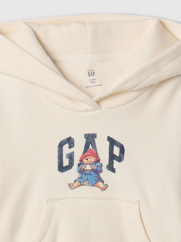 Gap Cream Paddington Vintage Soft Hoodie & Cargo Joggers Set (6mths-5yrs) - Image 3 of 3