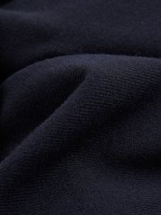Reiss Navy Sophia Drop-Shoulder Roll Neck Jumper - Image 6 of 6