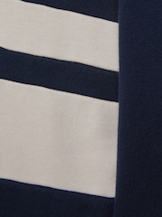 Reiss Navy Cara 9-13 yrs Cotton Blend Colourblock Hoodie and Joggers Set - Image 5 of 5
