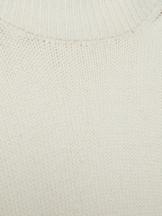 LES 100 CIEL Cream Reiss | Les 100 Ciels Wool and Cashmere Jumper - Image 5 of 6