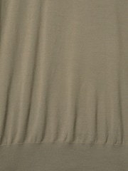 LES 100 CIEL Mink Marl Reiss | Les 100 Ciels Noble-Wool Roll-Neck Jumper - Image 4 of 5