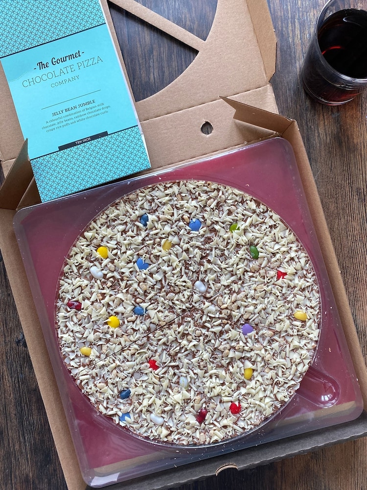 The Gourmet Chocolate Pizza Co Jellybean Jumble 10 Inch Chocolate Pizza - Image 3 of 3