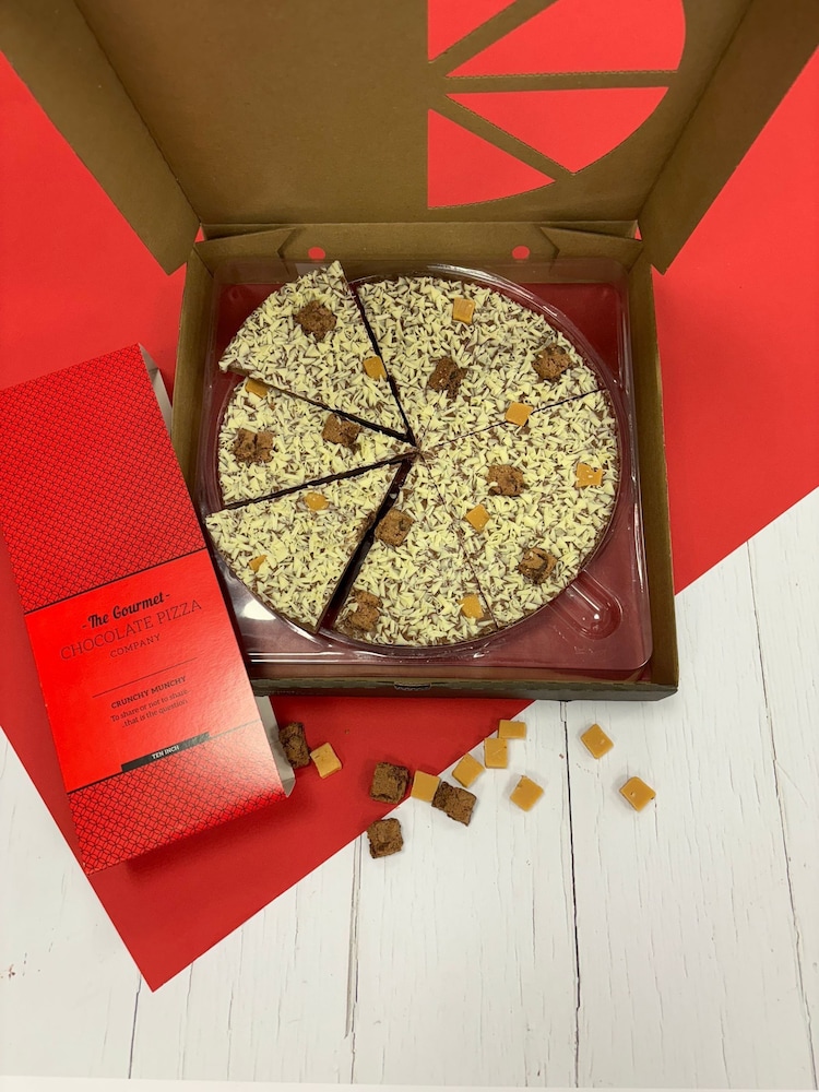 The Gourmet Chocolate Pizza Co Crunchy Munchy 10 Inch Chocolate Pizza - Image 1 of 3