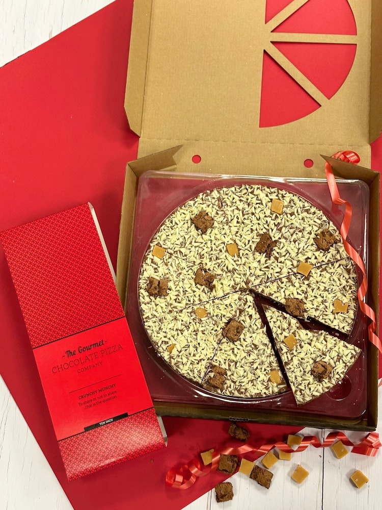 The Gourmet Chocolate Pizza Co Crunchy Munchy 10 Inch Chocolate Pizza - Image 2 of 3