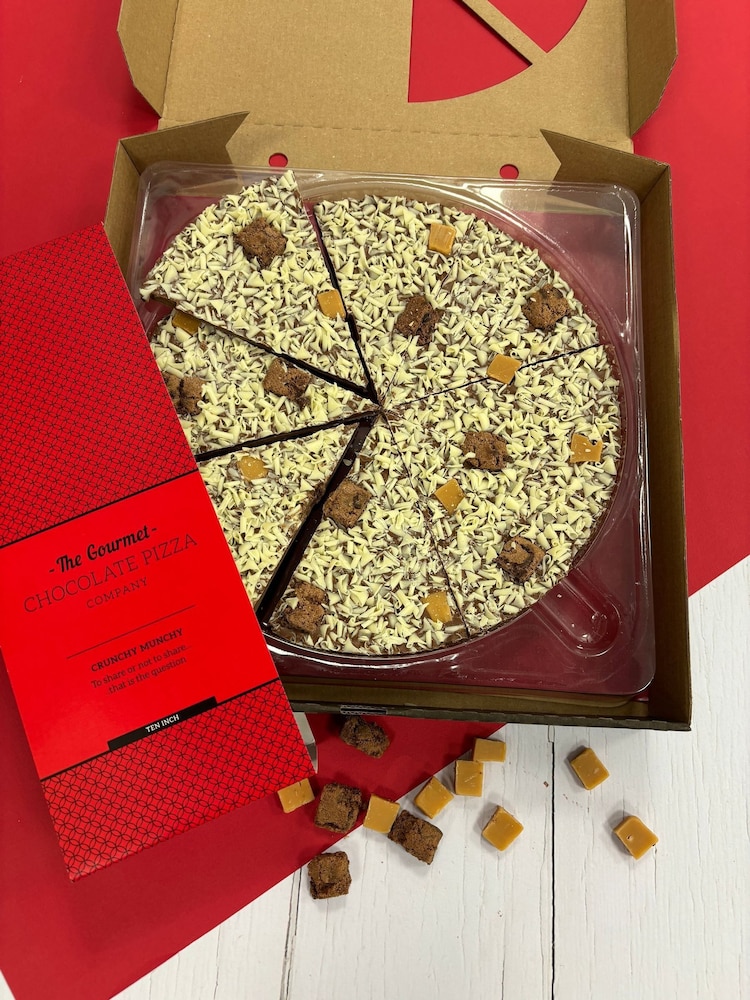 The Gourmet Chocolate Pizza Co Crunchy Munchy 10 Inch Chocolate Pizza - Image 3 of 3