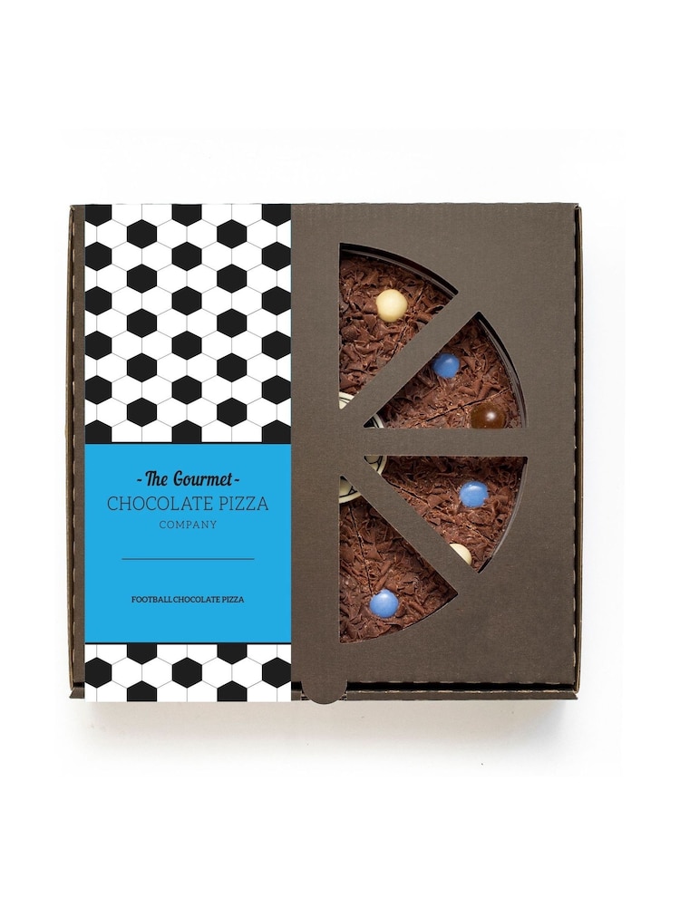The Gourmet Chocolate Pizza Co Football Red 7 Inch Chocolate Pizza - Image 2 of 2