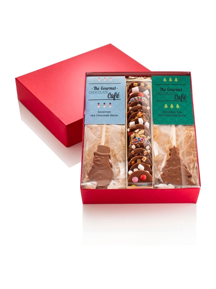 The Gourmet Chocolate Pizza Co Hot Chocolate And Nibbles Gift Box - Image 2 of 5