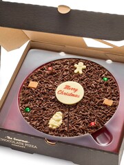 The Gourmet Chocolate Pizza Co Christmas 7 Inch Chocolate Pizza - Image 3 of 4