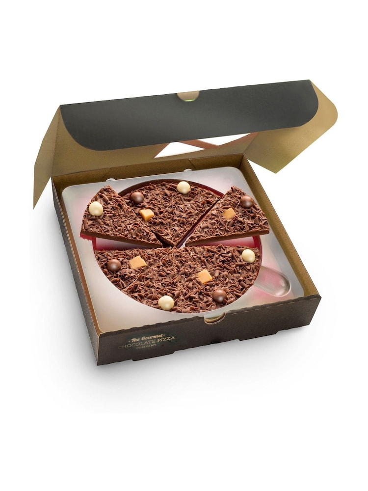 The Gourmet Chocolate Pizza Co Heavenly Honeyycomb 7 Inch Chocolate Pizza - Image 1 of 3