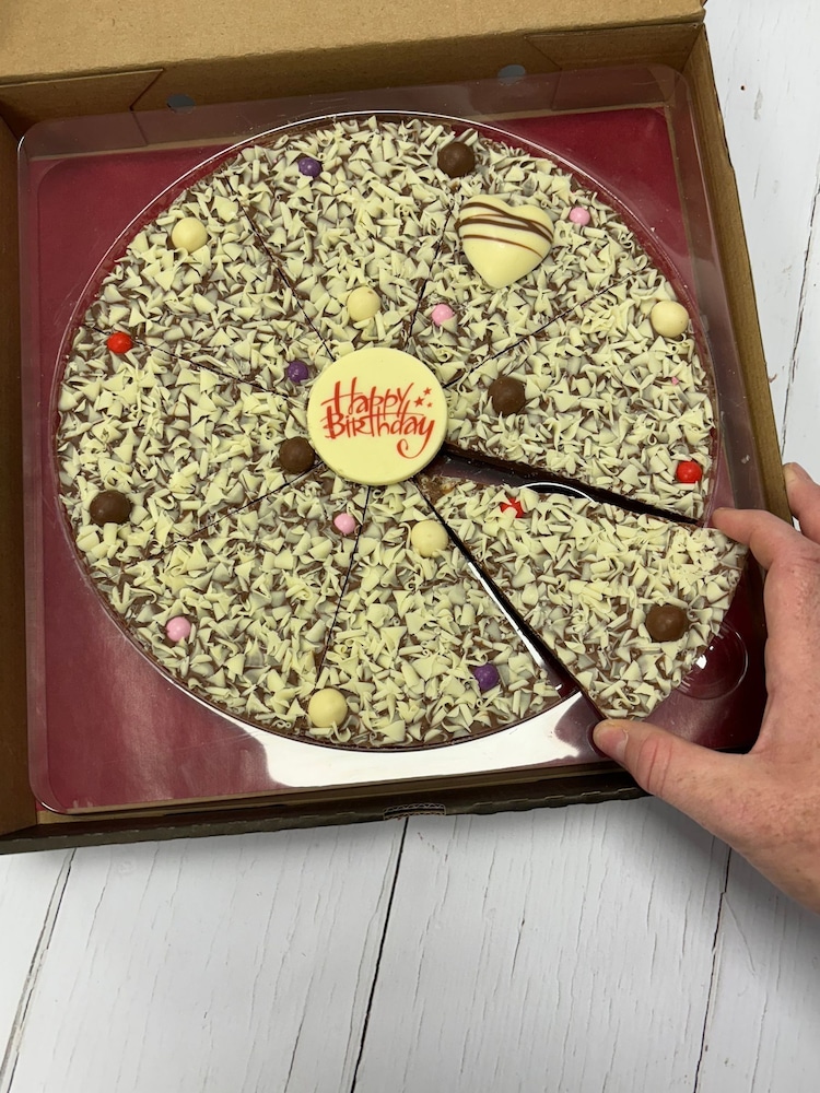 The Gourmet Chocolate Pizza Co Happy Birthday for Her 10inch Chocolate Pizza - Image 3 of 3