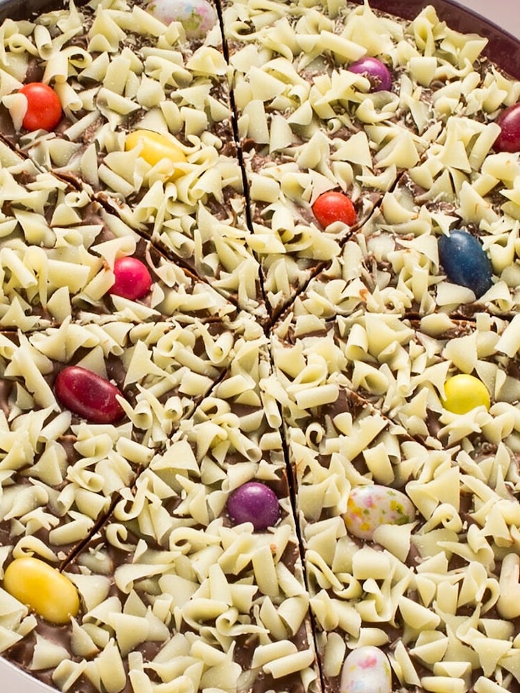 The Gourmet Chocolate Pizza Co Jellybean Jumble 7 Inch Chocolate Pizza - Image 1 of 3