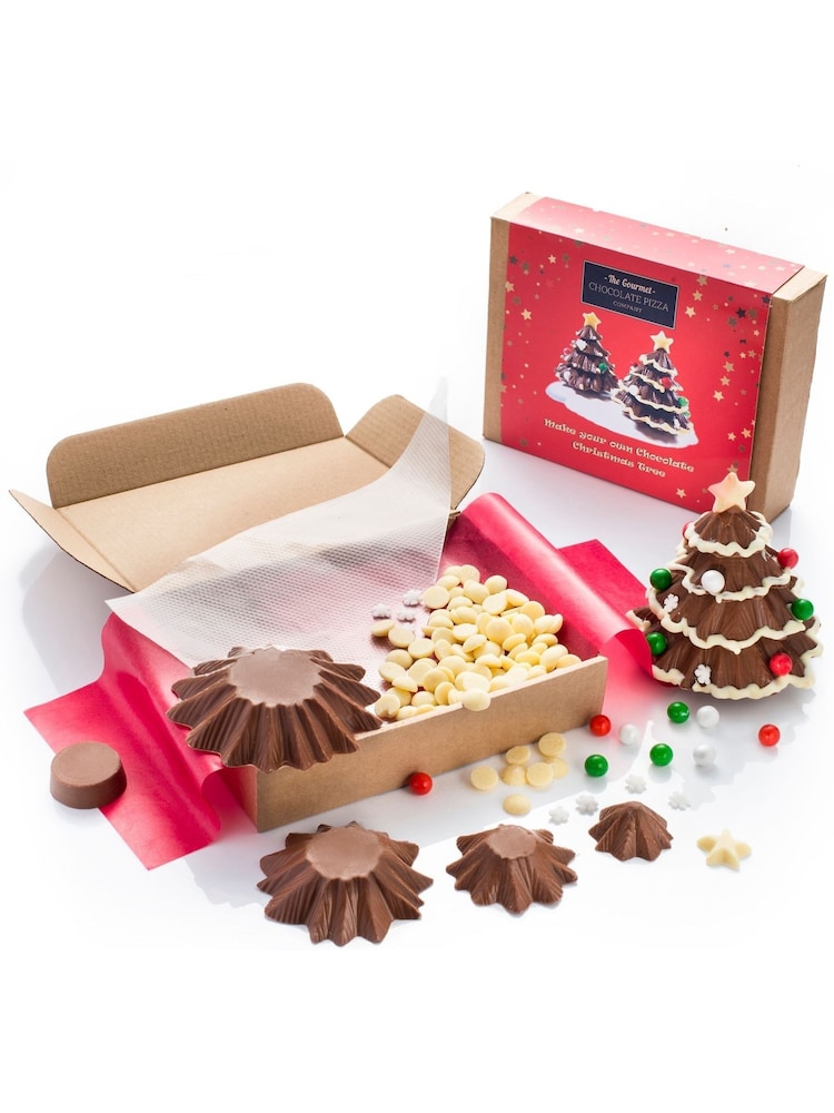 The Gourmet Chocolate Pizza Co Christmas Tree Kit - Image 1 of 3 The Gourmet Chocolate Pizza Co Christmas Tree Kit - Image 1 of 3