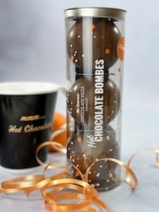The Gourmet Chocolate Pizza Co Orange Hot Chocolate Bombes - Image 1 of 2