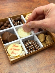 The Gourmet Chocolate Pizza Co Happy Birthday Grazing Box - Image 1 of 3