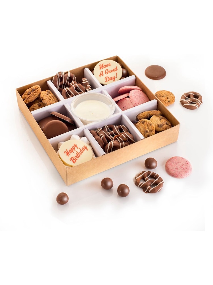 The Gourmet Chocolate Pizza Co Happy Birthday Grazing Box - Image 2 of 3