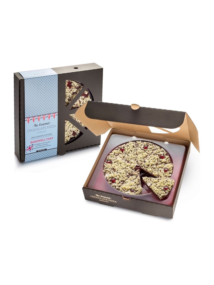 The Gourmet Chocolate Pizza Co Bakewell Tart 7Inch Chocolate Pizza - Image 2 of 3
