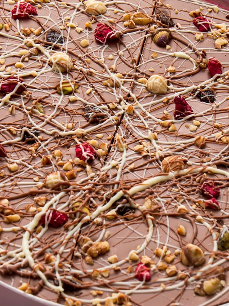 The Gourmet Chocolate Pizza Co Crazy Crunch 10 Inch Chocolate Pizza - Image 2 of 4
