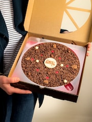 The Gourmet Chocolate Pizza Co Next Exclusive Happy Birthday 10 Inch Pizza - Image 1 of 3