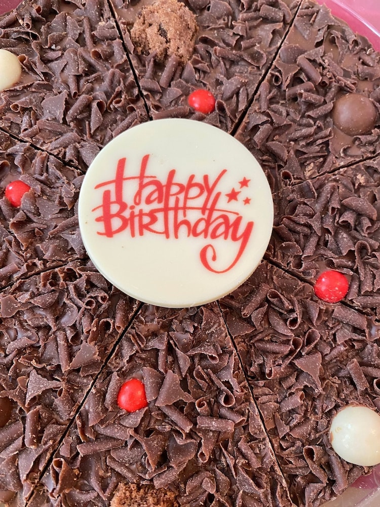 The Gourmet Chocolate Pizza Co Next Exclusive Happy Birthday 10 Inch Pizza - Image 2 of 3