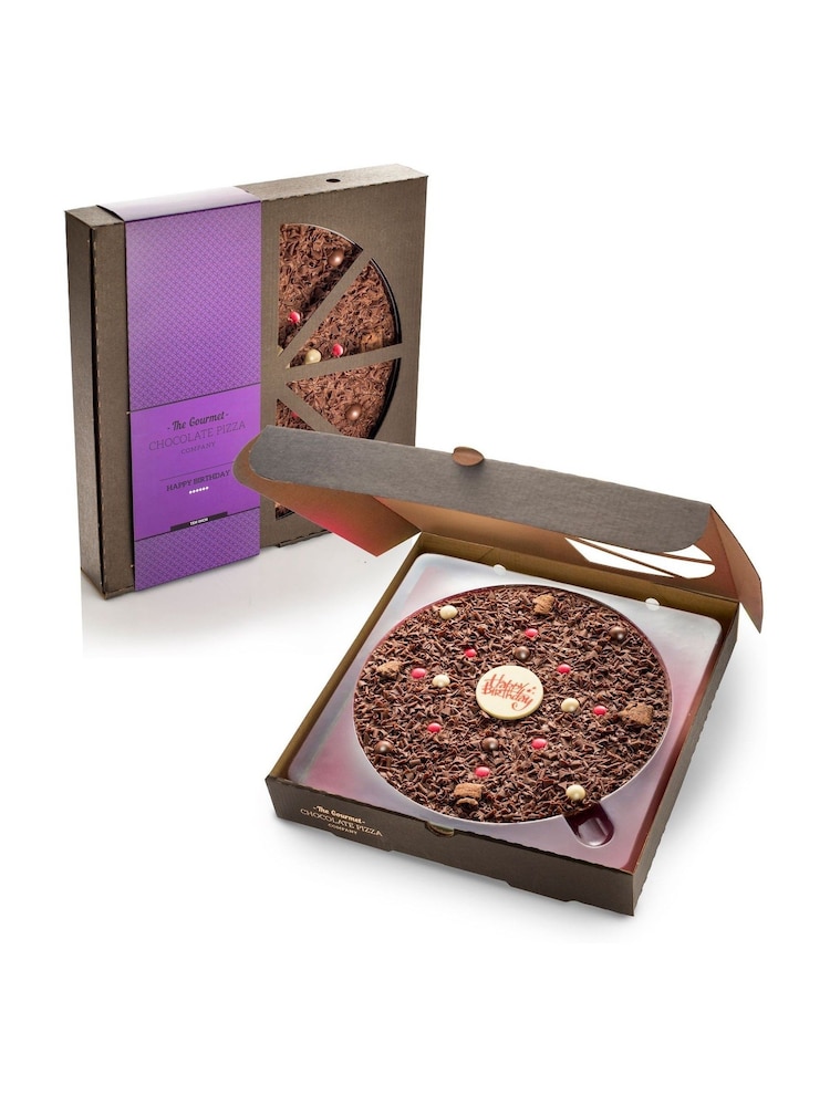 The Gourmet Chocolate Pizza Co Next Exclusive Happy Birthday 10 Inch Pizza - Image 3 of 3