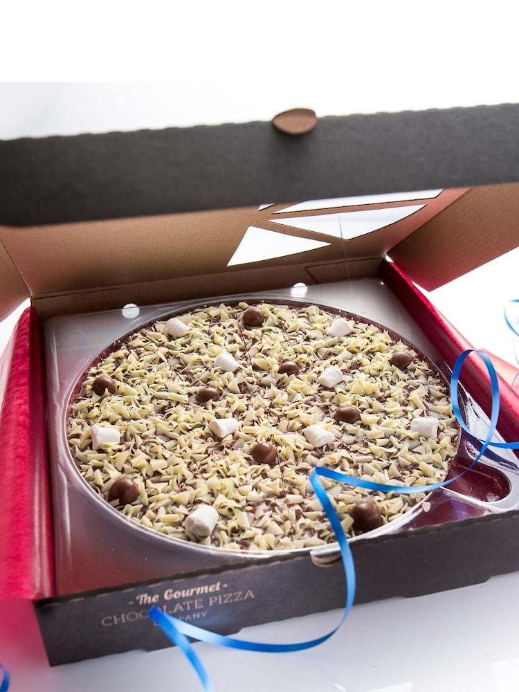The Gourmet Chocolate Pizza Co Honeycomb Marshmallow 10 Inch Chocolate Pizza - Image 1 of 3