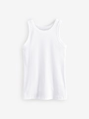 Black/White High Neck Vests 2 Pack - Image 8 of 10