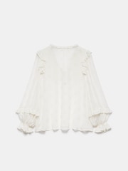 Mint Velvet Cream Broderie Anglaise Blouse - Image 4 of 4