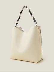 Accessorize Cream Rope Strap Shoulder Bag - Image 3 of 3