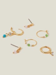 Accessorize Tone 14ct Iskrice Stud Hoop uhani - Slika 2 iz 2