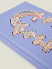 Angels By Accessorize Blue Girls Rainbow Shakey Notebook - Image 2 of 2