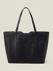 Accessorize Black Laptop Tote Bag - Image 1 of 2